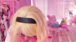 SpiderGwen uses my cock in an intense homemade scene. She’s a slut