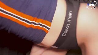 A cute stepsister woke me up from sleep and I fucked her hard