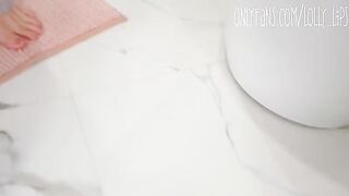A hot girl asked for help from a plumber to clean the pipes