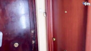 Why were you spying on me? - Exclusive 4K homemade video with a tight pussy