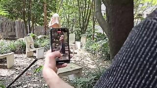 Colombian actress fucked by American guy in the street
