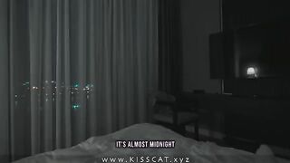 Dream or reality? The stepson fucks his stepmom in the hotel room share