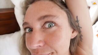 The couple has an amorous afternoon of passionate real sex