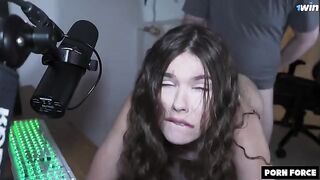 A nice babe made a decent sex video for a change
