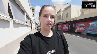 A guy fucked me in El Arenal, Mallorca, as chambermaid knocked the door