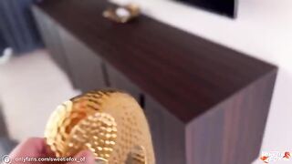 Sweetie Fox, Diana Rider, and ArinaFox get sex training on a luxurious villa