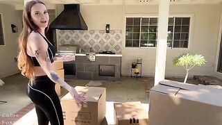 Pervert stepbrother fucked his stepsis, a busty college babe Chloe Foxxe