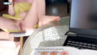 A stepmom explained to her stepson the structure of a female genital, it was embarrassing