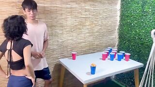A simple game between stepbrothers turned into hard sex
