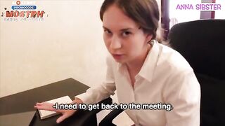The girl can suck cock, but she won't cheat on her boyfriend