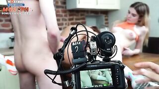 Behind the Scenes: Tender Threesome Action and secrets of Russian adult films industry