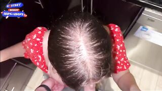 The man doubts the guy cummed with that sound?