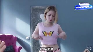 The stepfather punished the daughter for squandering money on blowjob classes