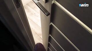 I was spying for my stepsister, she found out and sucked my cock