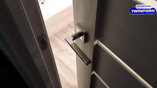 I was spying for my stepsister, she found out and sucked my cock