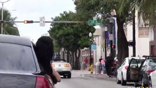 The guy with friends fucked two whores in their car