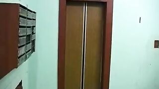 A blonde sister got a brother and she loves to fuck him