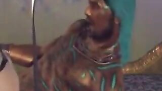 Brunette woman has a great fun on a big dick
