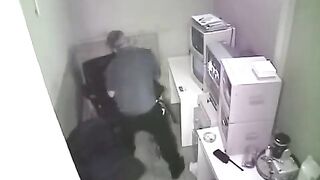 The employee has been fired after fucking on the cam