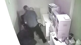 The employee has been fired after fucking on the cam