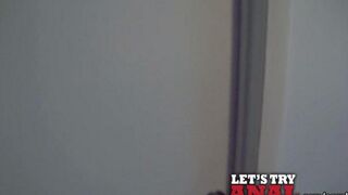 Blonde beauty Kitty Jane takes it deep in her tight ass