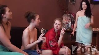 Spy camera in the Russian hostel, someone got fucked over
