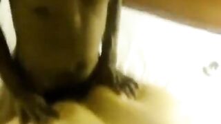 A fat woman lay down between two guys with big bellies
