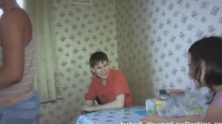Porn at home: Swap of friends for sex, a steamy foursome encounter