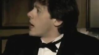 A hot bride is fucking with many guys on her wedding night