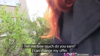 A hot girl is fucking with her boyfriend for money