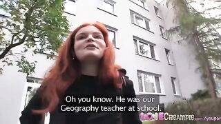 A hot girl is fucking with her boyfriend for money