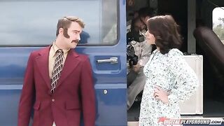 The TV presenter has a colleague after reporting the news