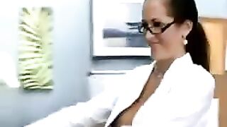 Pervert Italian teacher fucks students on his table