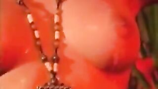 A man peeps at porn actress in her home, observing erotic scenes