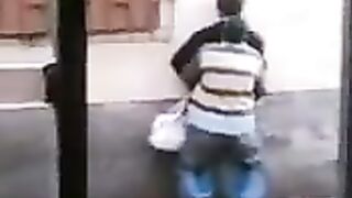 I wanted to have sex on the street, so we didn’t go into the house