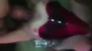 Bunch of wet pussies gets fucked on a disco party