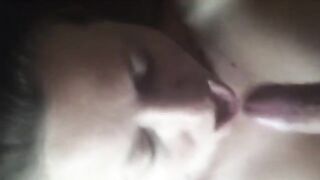 A blowjob video with a warm and steamy homemade twist