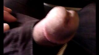 I got my dick out of pants on the bus and started jerking