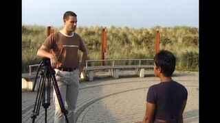 An Indian woman is having sex with two guys at once