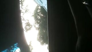 It was more interesting to masturbate your cock in public places