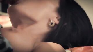 A stunning woman having sex with a wonderful man in HD