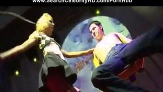 A porn show in the club is a very erotic sight