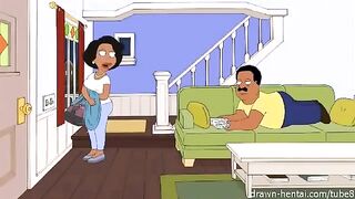 Porn parody of the Cleveland Show episode