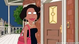 Porn parody of the Cleveland Show episode