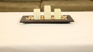 Chloe Amur jerks off her client under the massage table