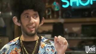 A man is fucking all these bitches with big tits every day