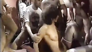 A young whore in circle, looking for a hard cock