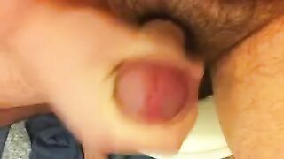 A model fingers her dick in front of a webcam in a private setting