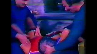 The hottest threesome action from the old Italian school