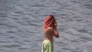 A passionate nudist vacation in the beautiful region of Crimea